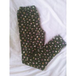 Floral leggings by old navy size M